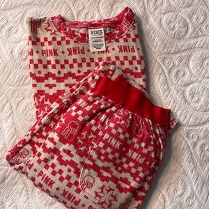 VS PINK Holiday Pajamas NWOT
